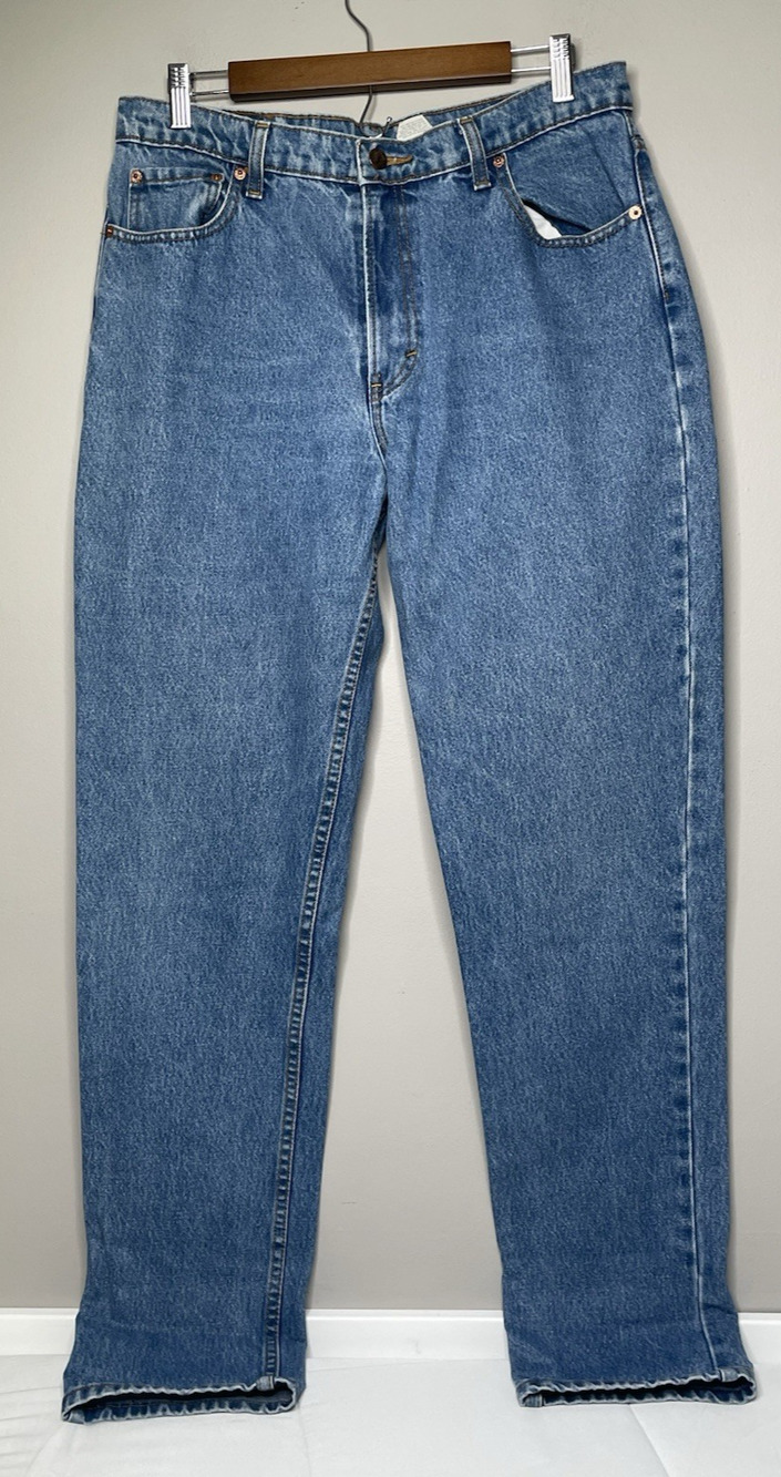 Jordache Women’s Jeans 15/16 Y2K High Rise Straight Leg Mom Jeans 100% Cotton